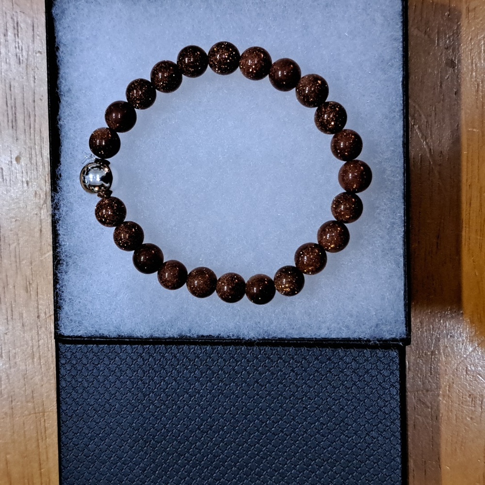 Goldstone Bracelet - Picture 5 of 6